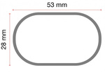 Dachträger G3 CL 61.110 universal für herkömmliche und integrierte Stahlreling