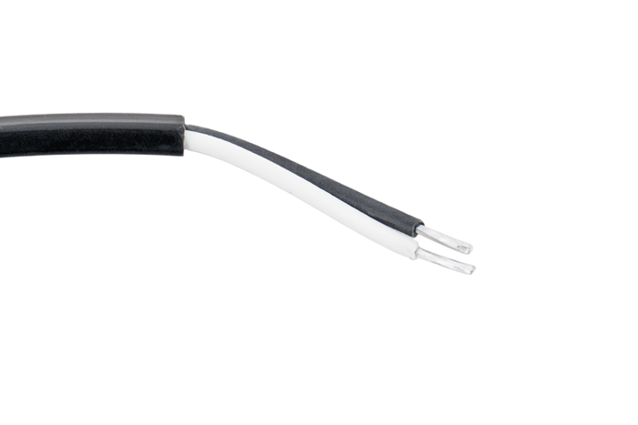 FRISTOM FT-146 LED Umrissleuchte, links, auf einem Gummiarm