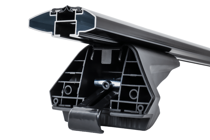 Inter Pack Virgo IR 135 (G2) Dachträger für integrierte Dachreling (schwarz)