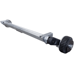 AL-KO EURO gebremste Achse für Bootsanhänger 1350kg 1505mm 2040mm 5x112