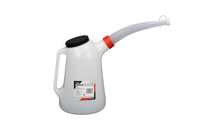 YATO YT-06985 Werkstatt-Ausgießer, flexibler Trichter, 5 l