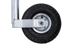 KNOTT TK48 Stützrad, Luftreifen, 150 kg, 48 mm, 500–720 mm