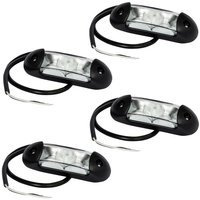 Satz mit vier HORPOL LD 2166 LED-Universalmarkierungsleuchten