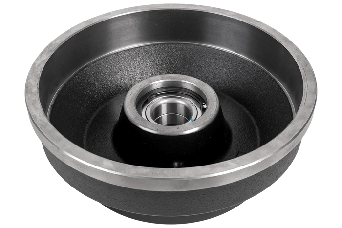Bremstrommel für KNOTT mit Lager für Anhängerachse 250x40 5x112 37mm