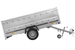 B Führerschein Anhänger GARDEN TRAILER 264 KIPP mit Bordwandaufsatz und Stützrad