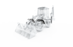 Kotflügel für Landmaschinen 24-34" DOMAR T10140 Radkasten 1330/520mm