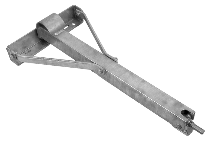 KNOTT 6X1197.007 ausziehbarer Eckstabilisator für Anhänger 1100 kg 498 mm