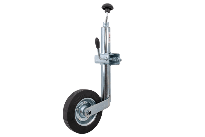 Stützrad mit Klemme UNITRAILER 150 kg 48 mm 505–730 mm