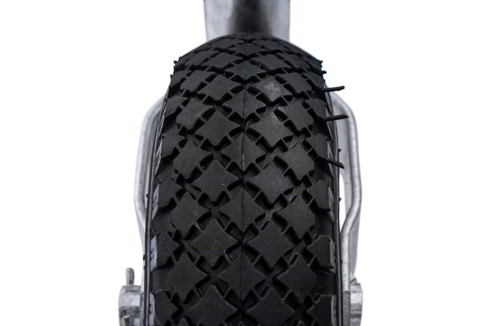 KNOTT TK48 Stützrad, 150 kg, 48 mm, 500–720 mm