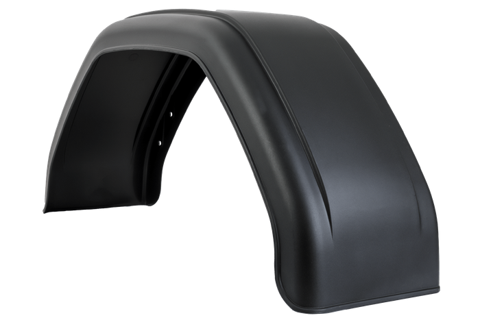 Satz aus zwei Kotflügeln für einen 15-16"-Anhänger DE HAAN HMK 2480, Radkästen 800/240 mm